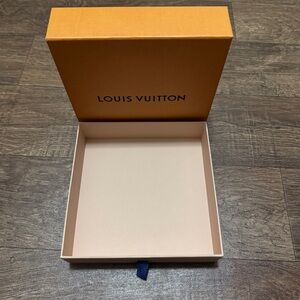 Louis Vuitton Empty Wallet Box ONLY Gift Box